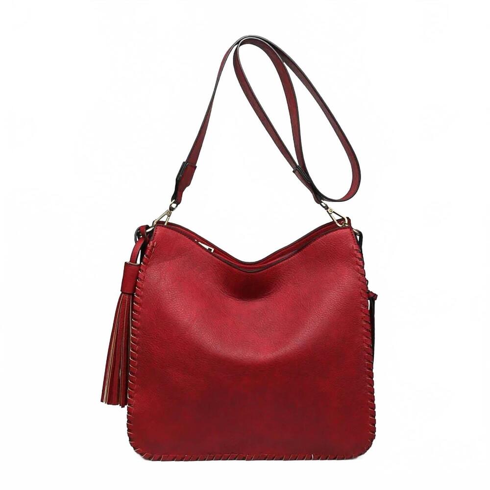 NEW JEN & CO. women's nina bag in wine